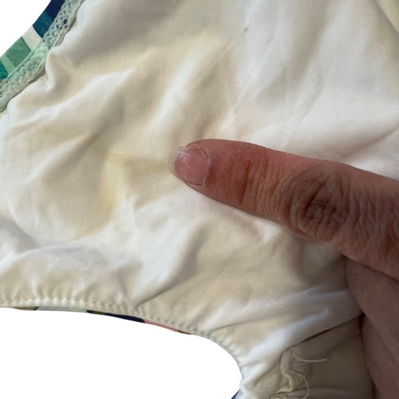 La Blanca Women's Riviera Keyhole Tankini Swim Top Size Multi Size 6 - Picture 10 of 11